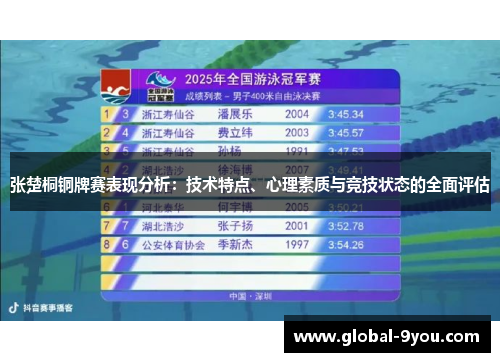 张楚桐铜牌赛表现分析：技术特点、心理素质与竞技状态的全面评估