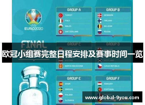 欧冠小组赛完整日程安排及赛事时间一览
